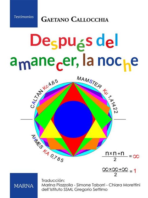 Title details for Después del amanecer, la noche by Gaetano Callocchia - Available